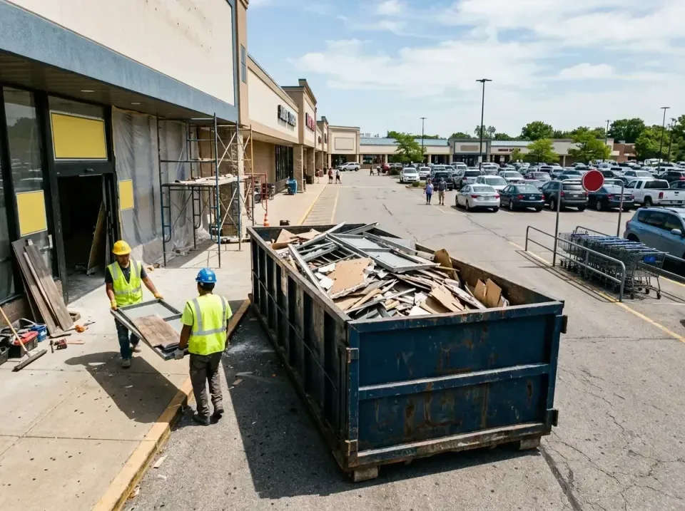retail-store-renovation-debris-003 — frequently asked questions, Roll-off Dumpster Rentals in Tega Cay, SC